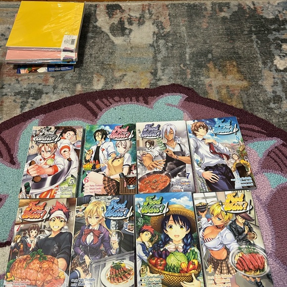 Food Wars Manga Volumes 1-8 - Picture 1 of 2